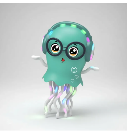Medusa Bailarina Con Luz Y Musica Jellyfish Bump & Go